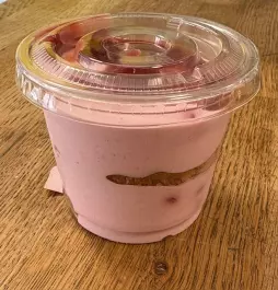 Mousse Framboise et Palet breton